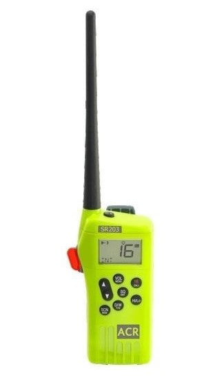 ACR SR203 VHF Handheld Survival Radio.