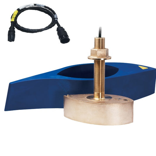 Airmar B265 & B275 Bronze CHIRP 1kW Thru-Hull Transducers – Raymarine 11-Pin Y-Cable
