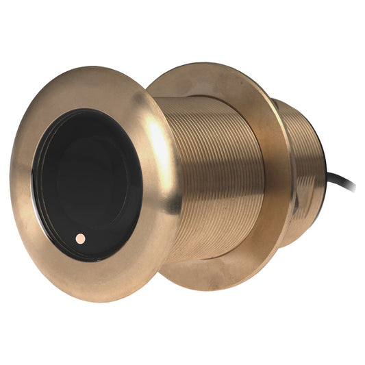 Airmar B60 50/200 kHz 600W Tilt Bronze Thru-Hull Transducer with Garmin Connectors.