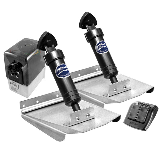 Bennett Sport Batwing Trim Tabs with Rocker Switch.