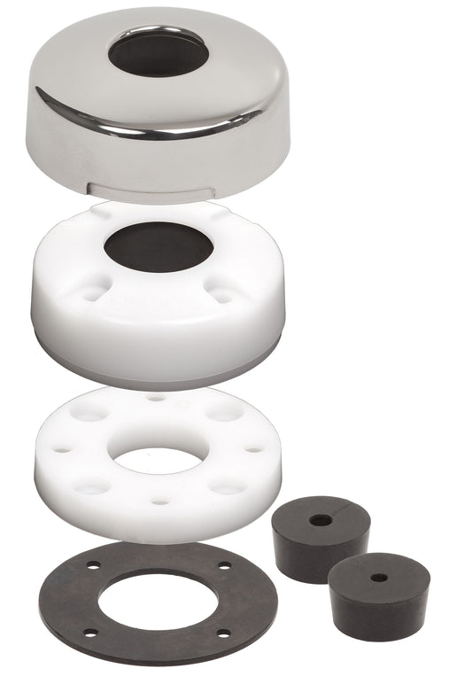 Blue Sea CableClam Stainless Steel Covers Series.