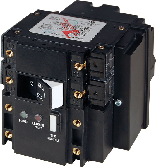 Blue Sea Systems ELCI Double Pole Main Circuit Breaker Series.
