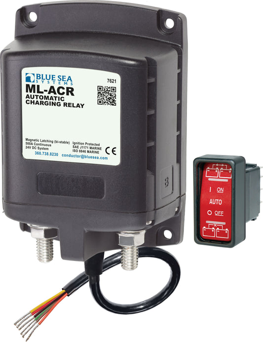 Blue Sea ML-ACR Automatic Charging Relay DC 500A.