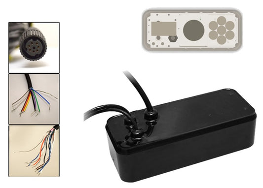 Furuno 165T/275LHW Pocket Mount Combo Wide Beam Transducer for DFF3D.