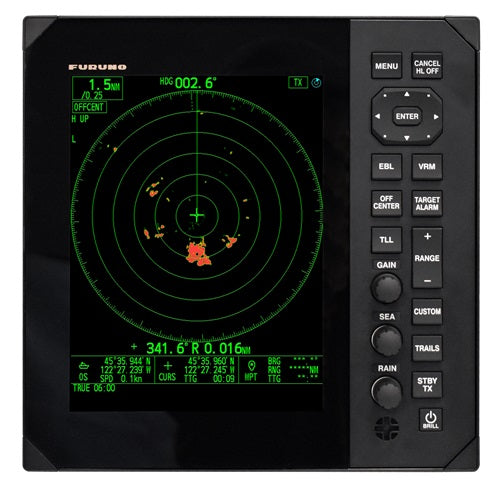 Furuno FR Portrait Style Radar Display Works with DRS Antennas.