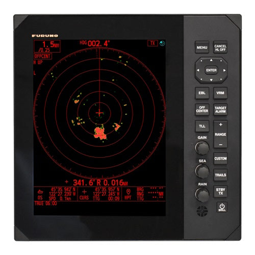 Furuno FR Portrait Style Radar Display Works with DRS Antennas.