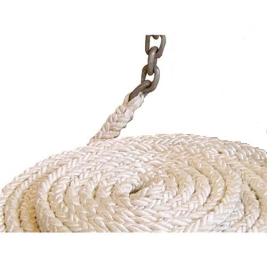 Lewmar 8-Plaited Nylon Anchor Ropes with Chain (10'Chain Series).