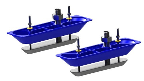Lowrance StructureScan HD Stainless Steel Thru-Hull Transducers.