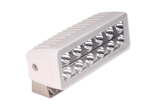 Lumitec Maxillume H60 Flood White LED - White Finish 12/24V.