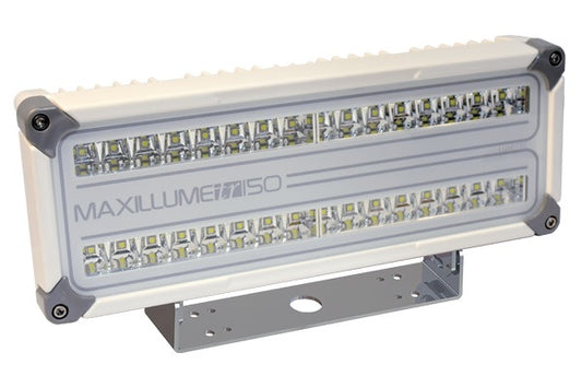 Lumitec Maxillume TR150 Flood White LED - White Housing 12/24v.