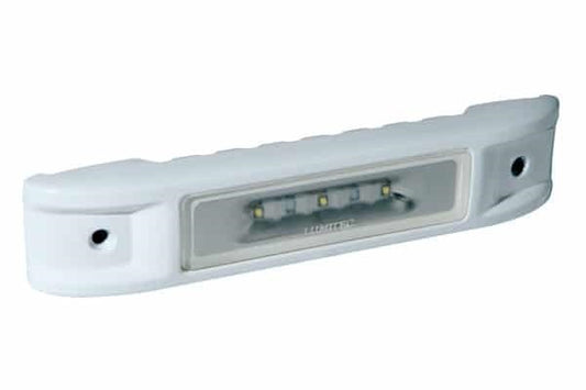 Lumitec Ibiza Utility/Engine Room Light 12v White Finish LED Series.