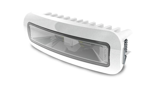 Lumitec Capri3 Flood Light White/Red LEDfts Dimmable Flush Mount White 12/24v