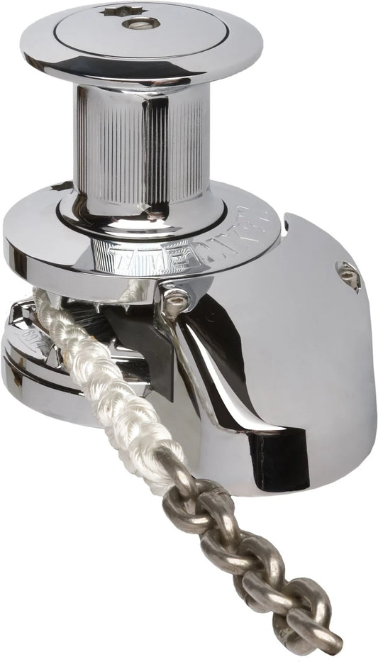 Maxwell RC Vertical 12v Windlass with Capstan With Chain & Line.
