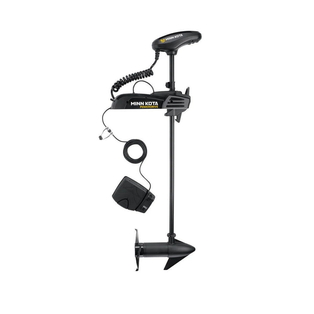 Minn Kota Powerdrive Trolling Motors With Foot Pedal Controls.
