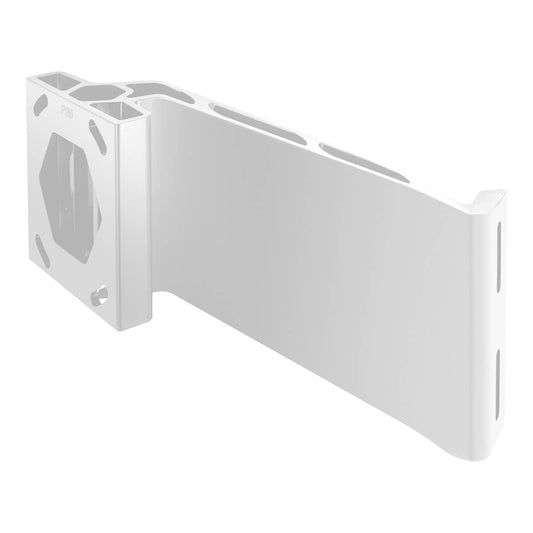 Minn Kota Jack Plate Adapter Brackets for Raptor Starboard & Port 8in Setback 6in Rise (White).