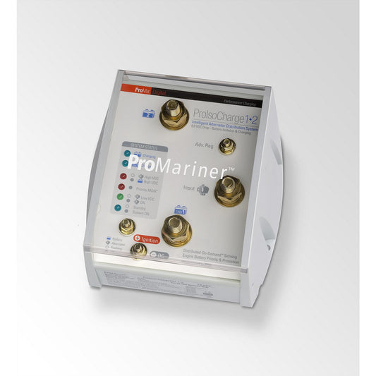 ProMariner ProIsoCharge Zero Volt Loss Battery Isolators 12v Series.
