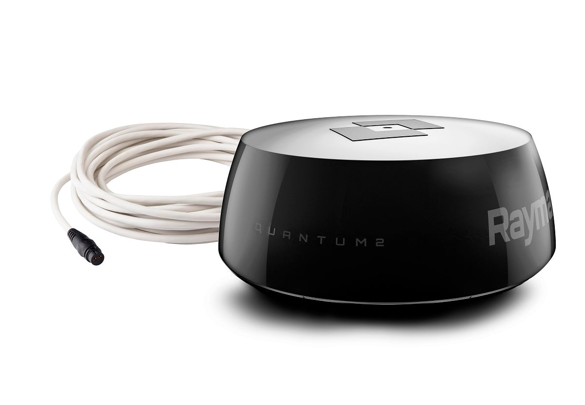 Raymarine Q24D Quantum 2 Black Radar Dome with Cables.