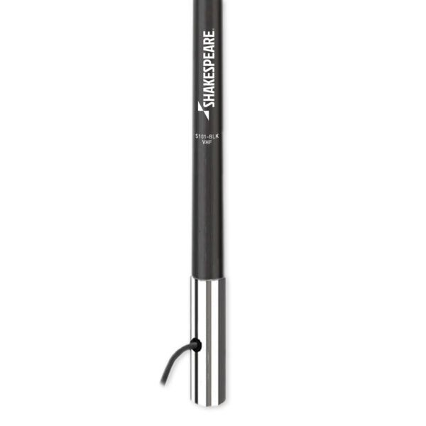 Shakespeare Quick Connect VHF Antenna Chrome Ferrule Packed in Tube.