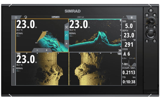 Simrad NSS evo3s Combo MFD With C-Map US Enhanced Map.
