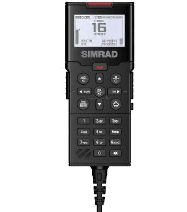 Simrad HS100/SP100 Wired Handset and Speaker Series for S100/RS100B.