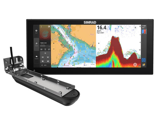 Simrad NSX30 UW MFD with Active Imaging Transducer.