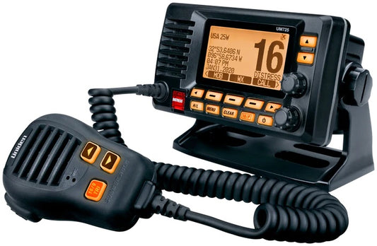 Uniden UM725 Series Fixed Mount VHF Radios.