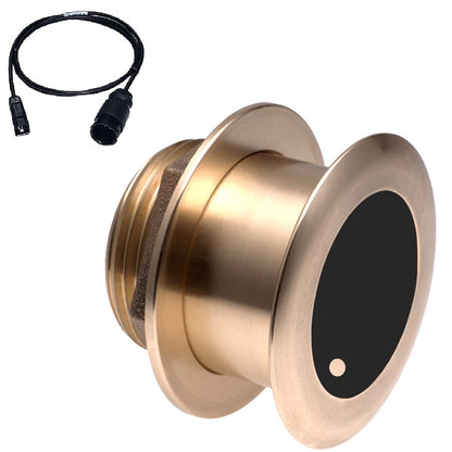 Airmar B175C CHIRP 1kW High-Frequency 12° Tilt Thru-Hull Transducer with Humminbird Connectors.