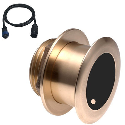 Airmar B175C CHIRP 1kW Medium-Frequency 12° Tilt Thru-Hull Transducer with Navico Connectors.