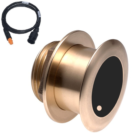 Airmar B175C CHIRP 1kW High-Frequency 20° Tilt Thru-Hull Transducer with Garmin Connectors.