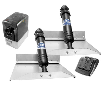 Bennett Classic Hydraulic Trim Tab Systems with Euro Waterproof Rocker Switch.