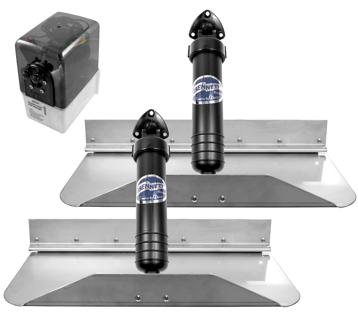 Bennett Classic Hydraulic Trim Tab Systems (No Control).