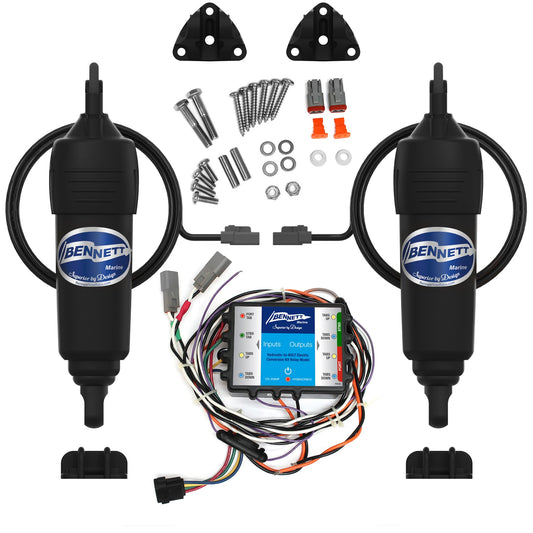 Bennett Trim Tab Conversion Kits to BOLT Electric Systems.