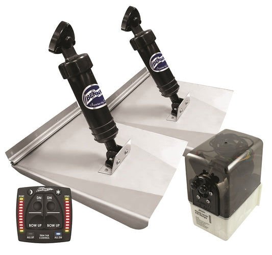 Bennett  Sport Batwing Trim Tabs With One Box Indication Control.