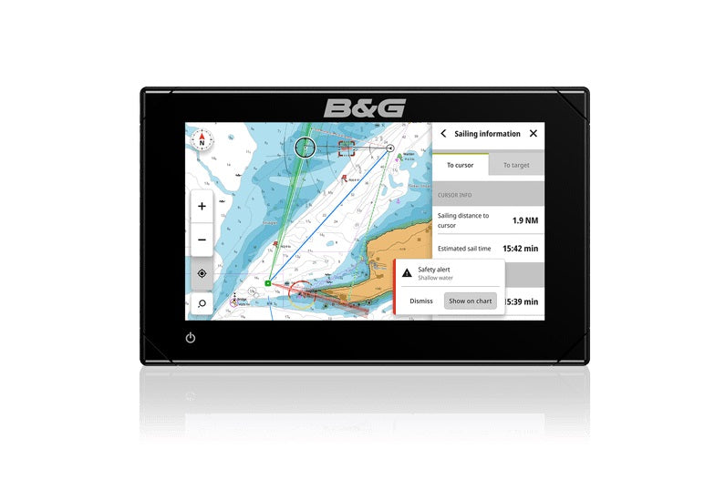 B&G Zeus S Chartplotter – 7", 9", and 12" Displays with C-MAP DISCOVER™ X