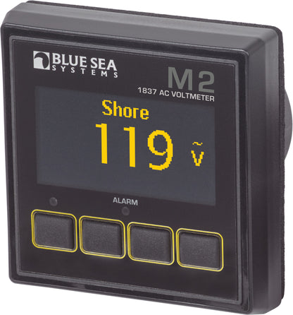 Blue Sea M2 Voltmeters.