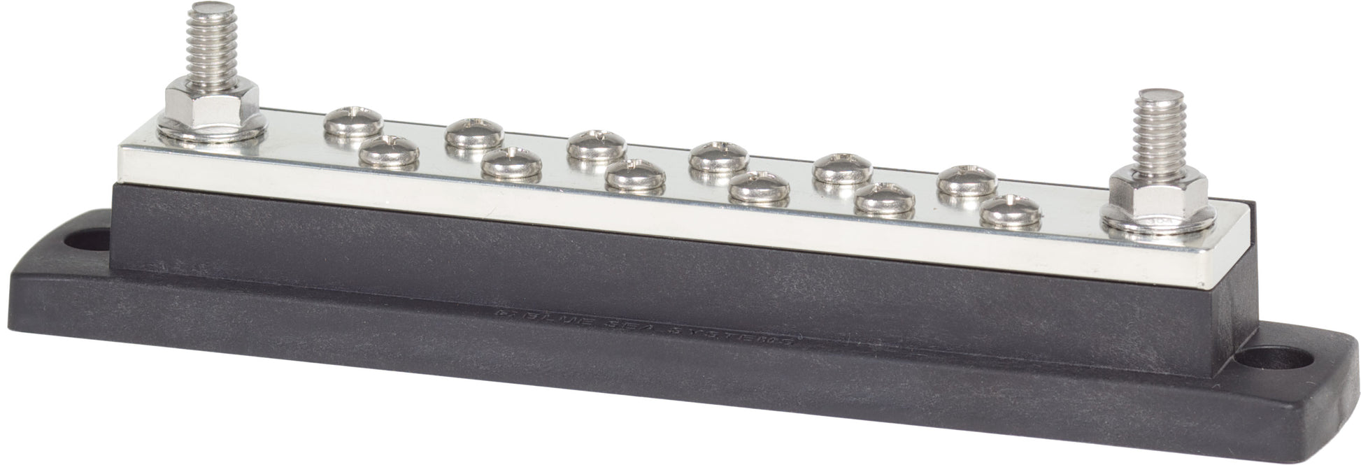 Blue Sea MaxiBus 250A BusBar Two 5/16in-18 Studs and  #10-24 Screws.