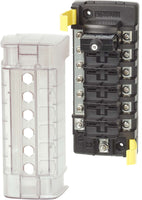 Blue Sea ST CLB Circuit Breaker Block with Negative Bus.