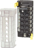 Blue Sea ST CLB Circuit Breaker Block with Negative Bus.