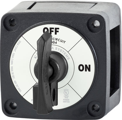 Blue Sea M-Series Single Circuit On/Off Battery Switches -Black.