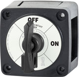 Blue Sea M-Series Single Circuit On/Off Battery Switches -Black.