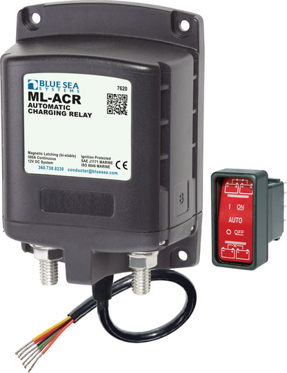 Blue Sea ML-ACR Automatic Charging Relay DC 500A.