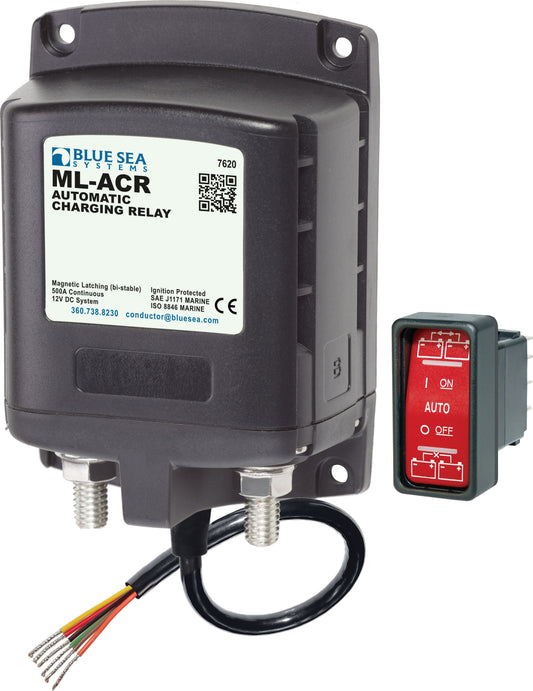 Blue Sea ML-ACR Automatic Charging Relay DC 500A.