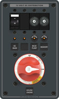 Blue Sea Battery Bank Management Panel.
