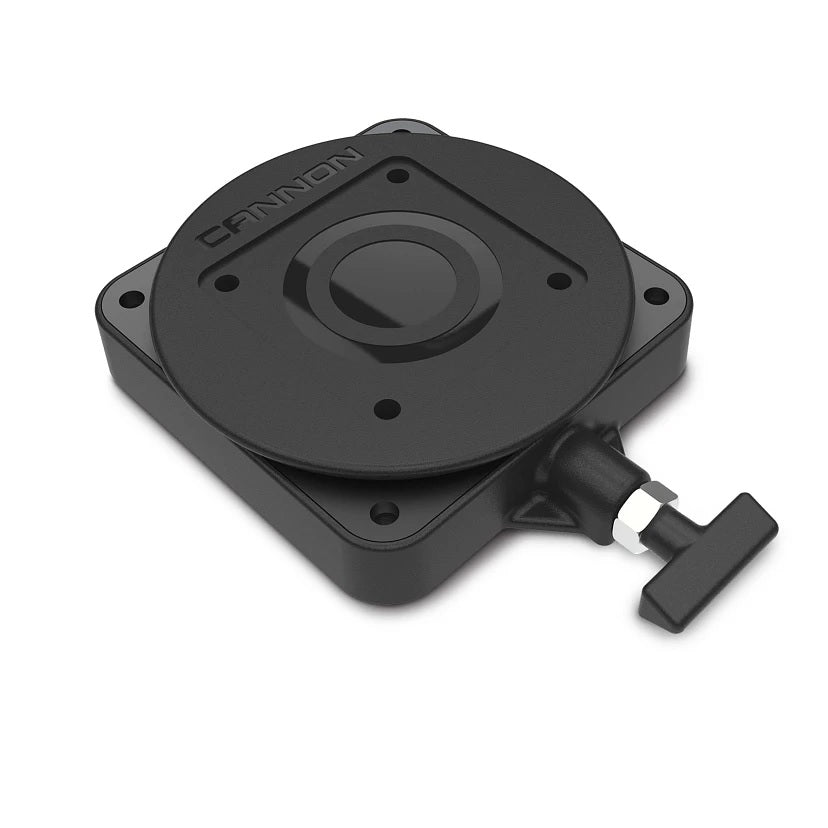 Cannon Low-Profile Swivel Bases.