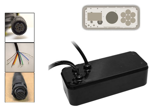 Furuno 165T/275LHW Pocket Mount Combo Wide Beam Transducer for DFF3D.