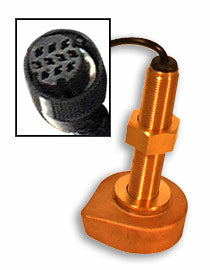 Furuno 520-5SD  Thru Hull Transducer With 10 Pin Connector.