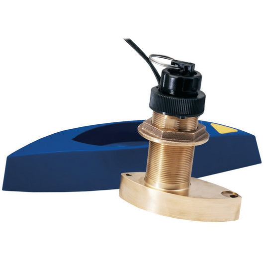 Furuno 525STID-MSD B744V 10-Pin Bronze Thru Hull Triducer with Fairing Block.