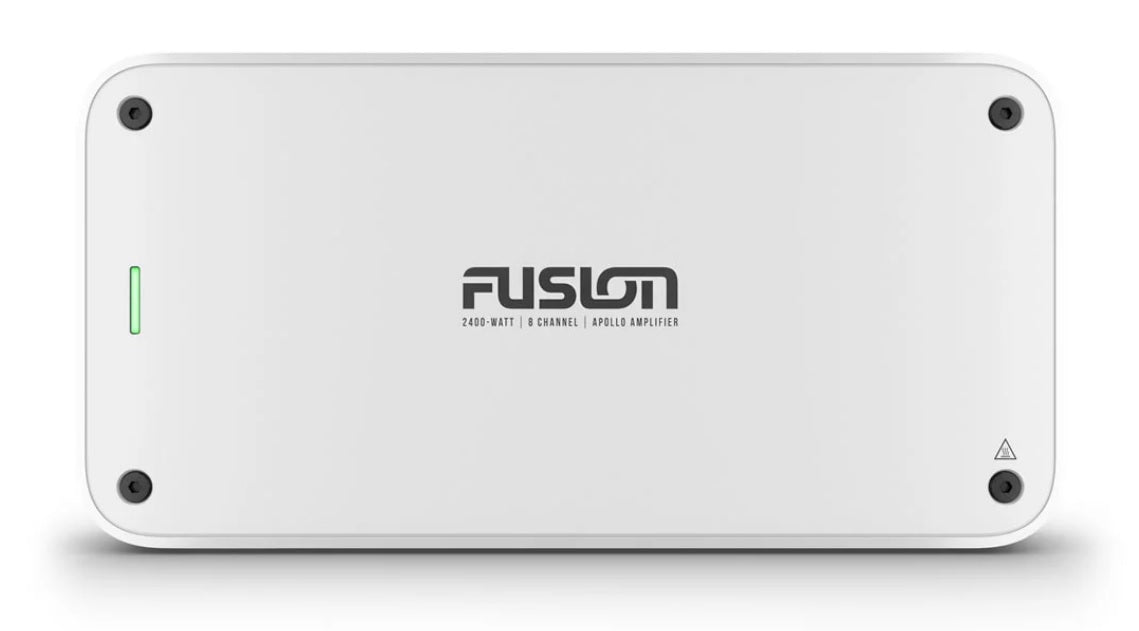 Fusion Apollo Series Marine Amplifiers.