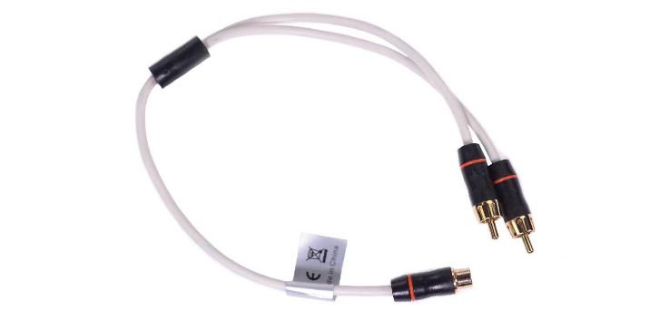 Fusion RCA Y-Splitter Cables.