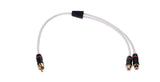Fusion RCA Y-Splitter Cables.